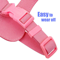 Adjustable Soft Leather Pet Harness For Small Dogs