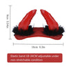 Image of Cute Cosplay Vampire Cloak Cape with Cosplay Horns - Halloween Costume