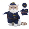 Image of Funny Pet Costumes - Cosplay Suit for Halloween (Nurse & Policeman Uniform)