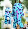 Image of Soft Fleece Jumpsuit for your Pet - Halloween Coat