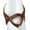 Image of Brown Genuine Leather Dog Harness For Walking and Training for Medium & Large Dogs