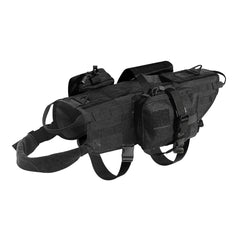 Military Tactical Dog Harness Durable & Comfortable For Training and Running + Accessories