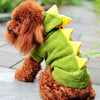 Image of Cute Winter Warm Dragon Suit for Cats and Dogs - Halloween Costume