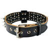 Image of Cool Spiked Studded Leather Dog Collar For Medium & Large Dogs