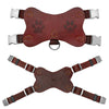 Image of Genuine Leather Dog Harness for Large Dogs