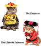 Image of Funny Chinese Princess Cosplay Clothes For Cats and Dogs- Halloween Costume