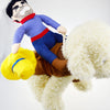 Image of Funny Pet Rider Costume For Small, Medium Dogs and Cats