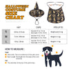 Image of Pet Halloween Costume Cape And Wizard for Dogs & Cats