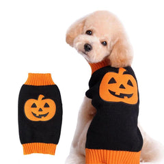 Pumpkin Sweater for Dogs and Cats - Halloween Party