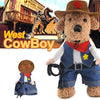 Image of Funny Cowboy Jeans Jumpsuit for your Pet - Halloween Costume