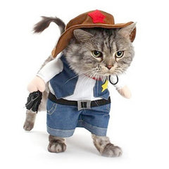 Funny Cowboy Jeans Jumpsuit for your Pet - Halloween Costume