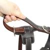 Image of Durable & Adjustable Genuine Leather Harness for Large Dogs