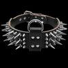 Image of Cool Spiked Studded Leather Dog Collar For Medium & Large Dogs