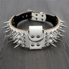 Image of Cool Spiked Studded Leather Dog Collar For Medium & Large Dogs