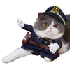 Image of Funny Pet Costumes - Cosplay Suit for Halloween (Nurse & Policeman Uniform)