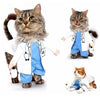 Image of Funny Pet Costumes - Cosplay Suit for Halloween (Nurse & Policeman Uniform)