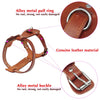 Image of Genuine Leather Dog Harness - Chest Adjustable For Walking & Training