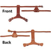 Image of Genuine Leather Dog Harness - Chest Adjustable For Walking & Training