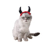 Image of Horned Hat for your Pet - Halloween Costume