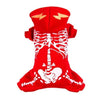 Image of Cool Dinosaur Luminous Clothing - Halloween Jumpsuit For Small Dogs and Cats