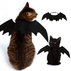 Black Bat Wings Costume for Cats and Small Dogs - Halloween Cosplay Costume