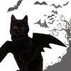 Image of Black Bat Wings Costume for Cats and Small Dogs - Halloween Cosplay Costume