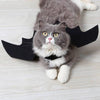 Image of Black Bat Wings Costume for Cats and Small Dogs - Halloween Cosplay Costume