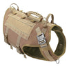 Image of Nylon Military Tactical Dog Harness for Training & Hunting - Made for Medium & Large Dogs