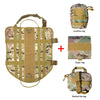 Image of Military Tactical Dog Harness Durable & Comfortable For Training and Running + Accessories