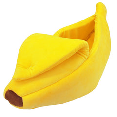 Cute Portable Banana Cat House - Warm Bed for your Pet